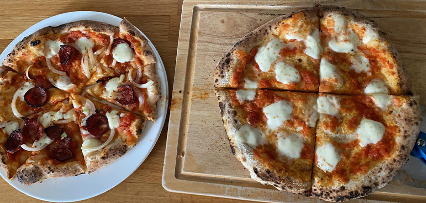 Independent living skills, making pizza