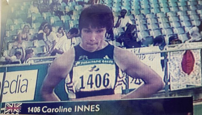 Caroline Innes Baird, heroine Beth Moulam Paralympics 2000 and 2020
