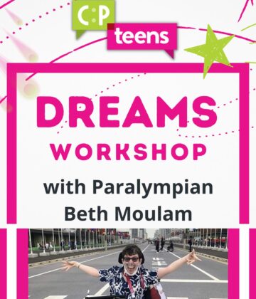 CP Teens Dreams workshop led by Paralympian Beth Moulam