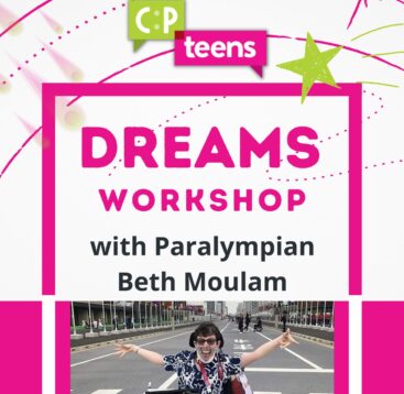 CP Teens Dreams workshop led by Paralympian Beth Moulam