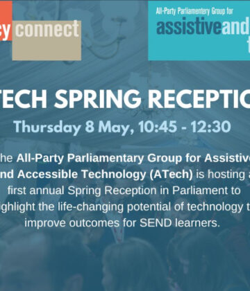 ATECH spring reception Thursday 8 May 10.45 - 12.30 2025