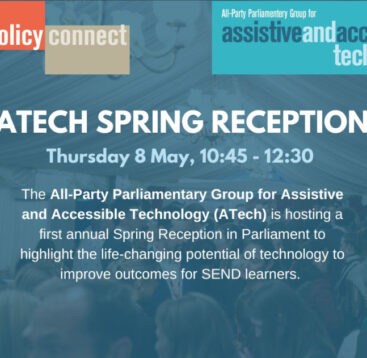 ATECH spring reception Thursday 8 May 10.45 - 12.30 2025